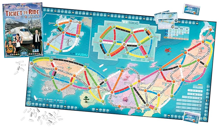 HobbyJAPAN - チケットトゥライド　日本/イタリア　多言語版　新品未開封 チケット・トゥ・ライド：日本 / イタリアマップ | ANALOG GAME